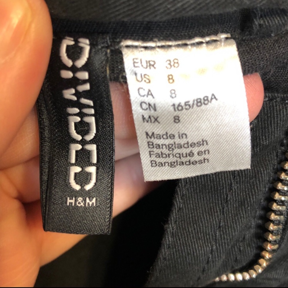 H&M Hooded Zip Front Utility Jacket - Picture 3 of 4